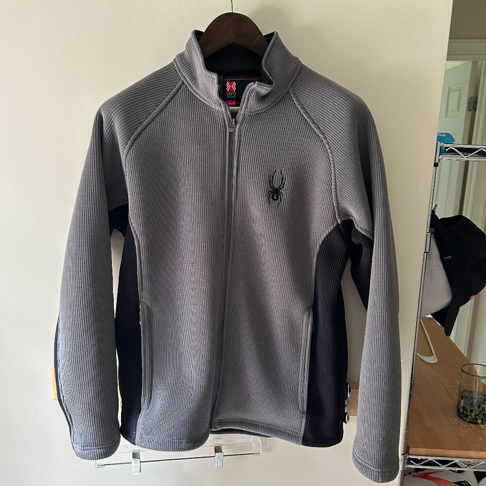 Spyder Foremost Heavyweight Full Zip Sweater - MINT!
